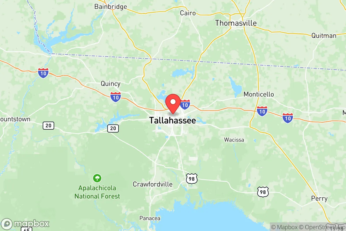 Map centered at 30.4580, -84.2781
