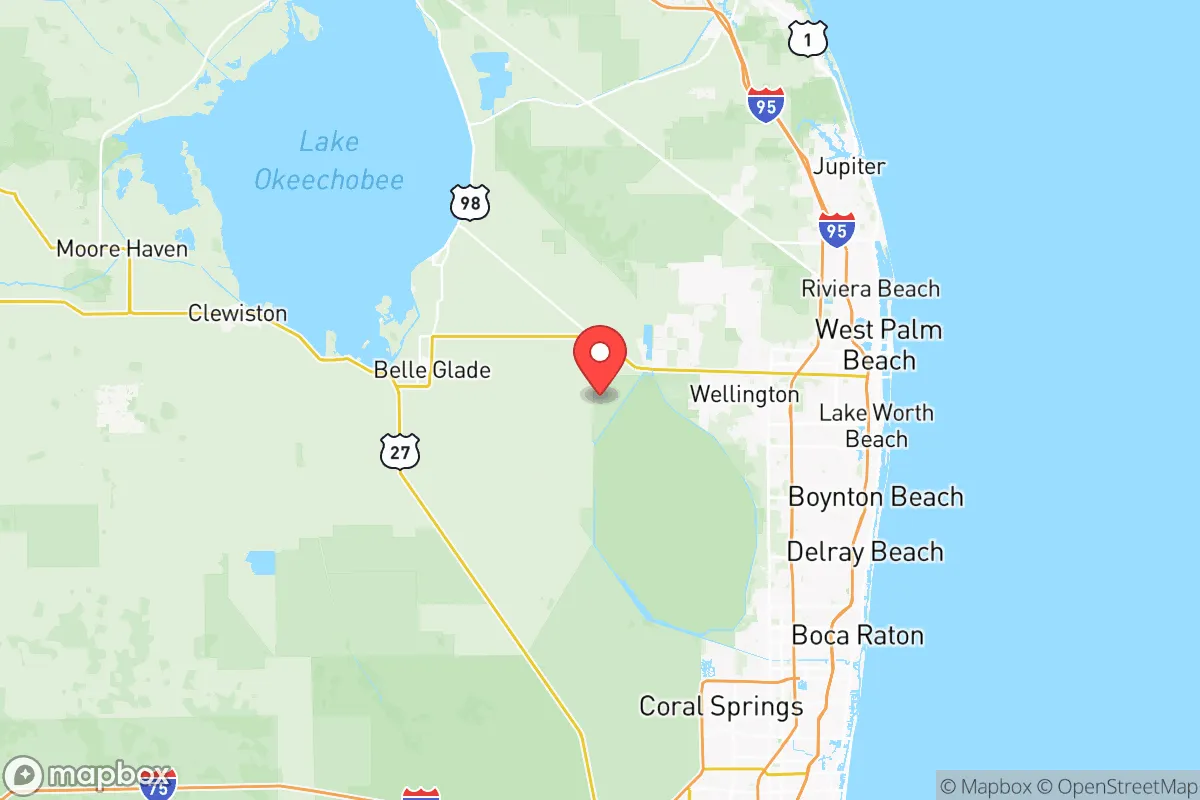 Map centered at 26.6475, -80.4365