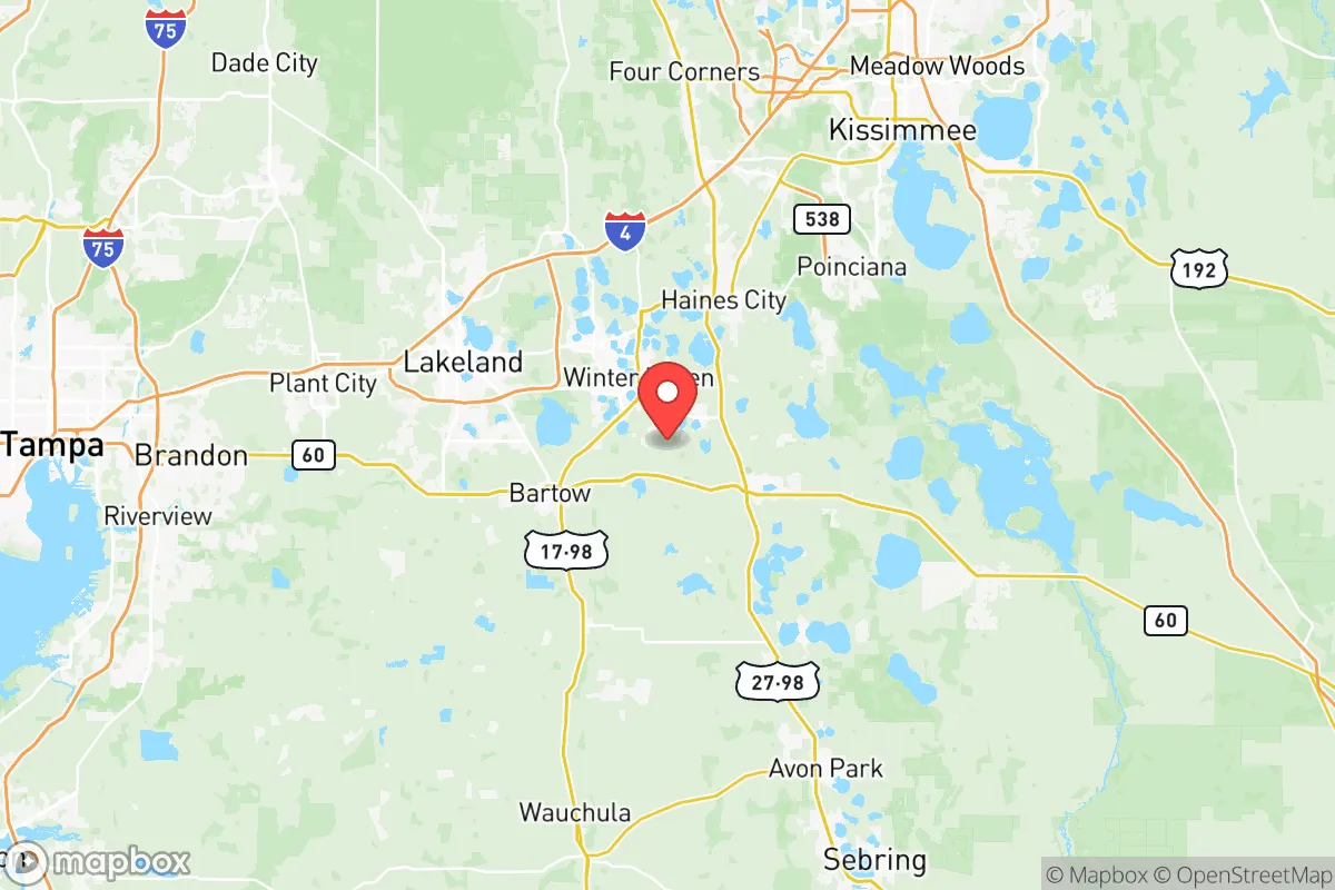 Map centered at 27.9487, -81.6974