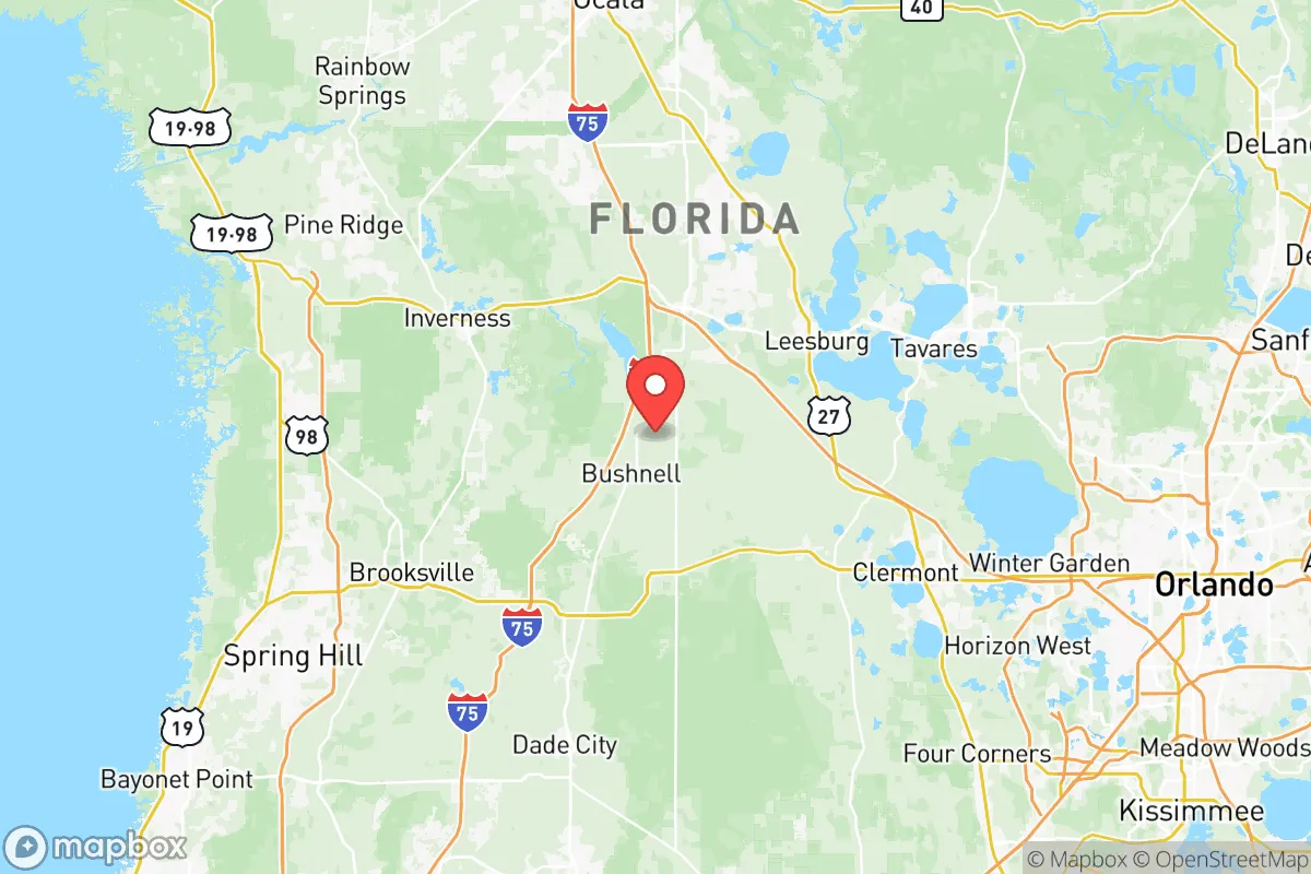Map centered at 28.7046, -82.0809