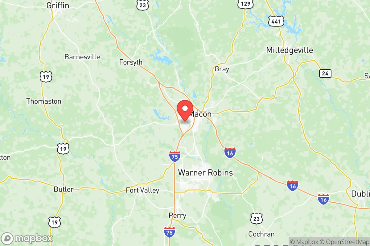 Map centered at 32.8065, -83.6974