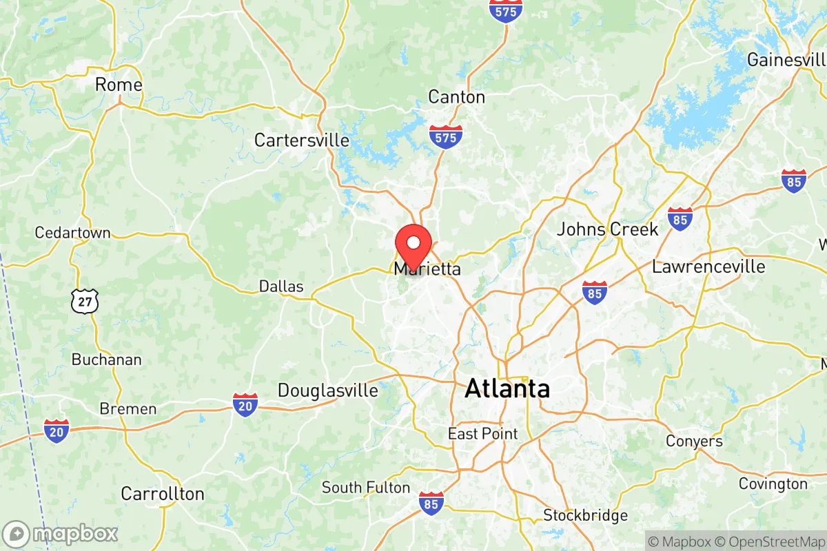 Map centered at 33.9415, -84.5767