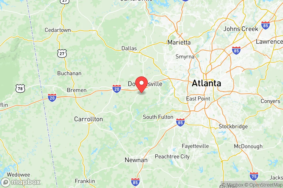 Map centered at 33.7019, -84.7680