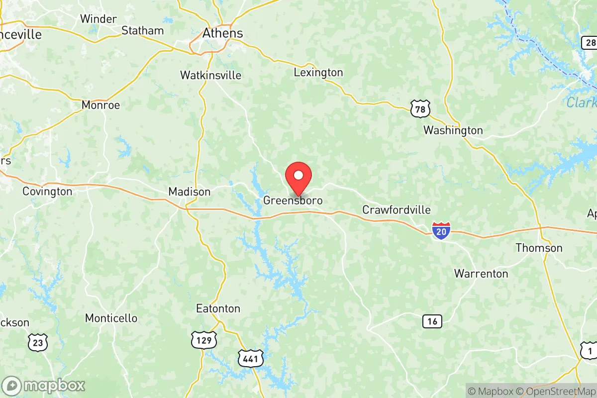Map centered at 33.5787, -83.1666