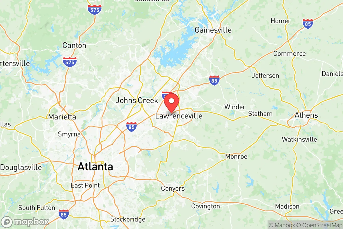 Map centered at 33.9619, -84.0236