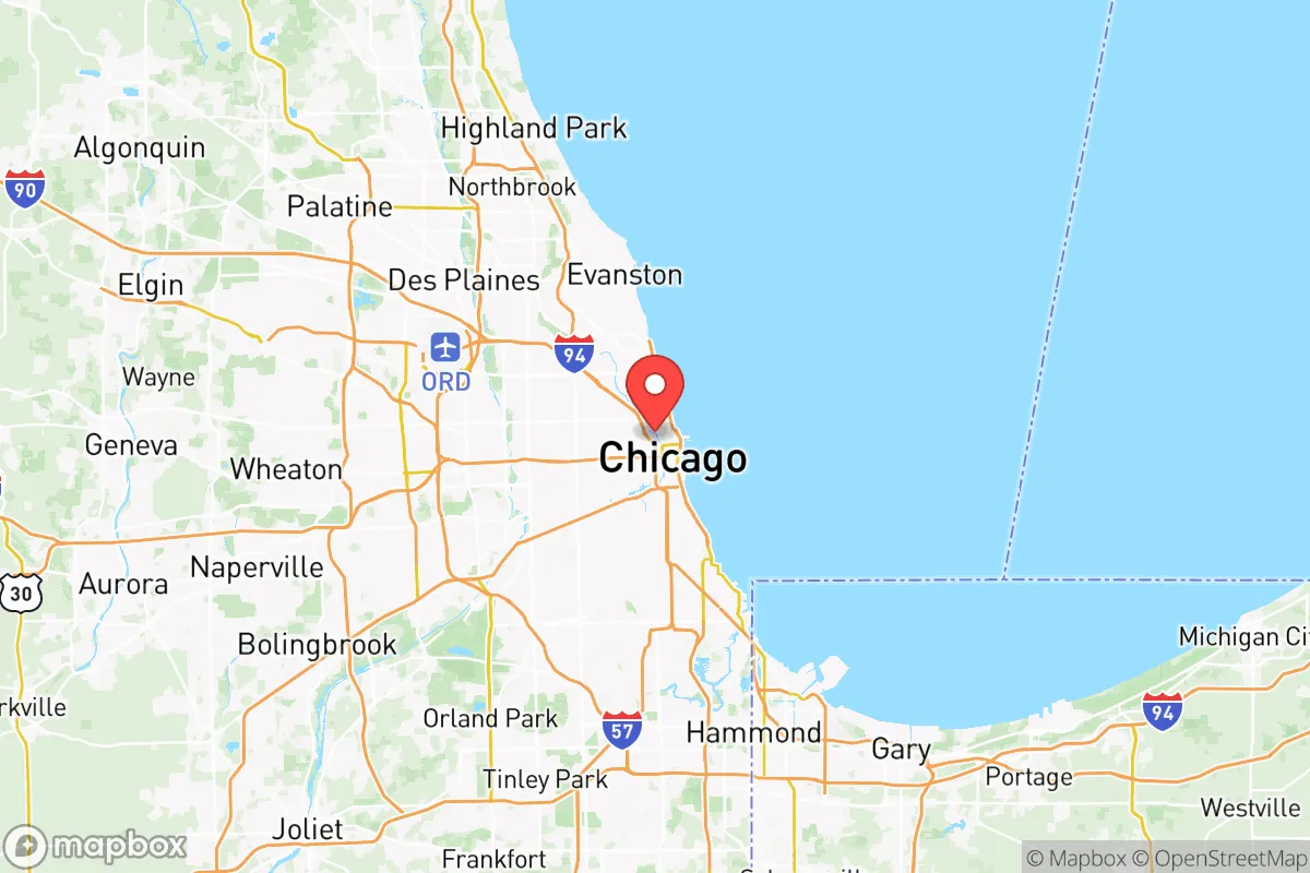 Map centered at 41.8952, -87.6462