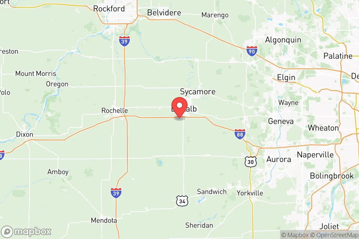 Map centered at 41.8932, -88.7703