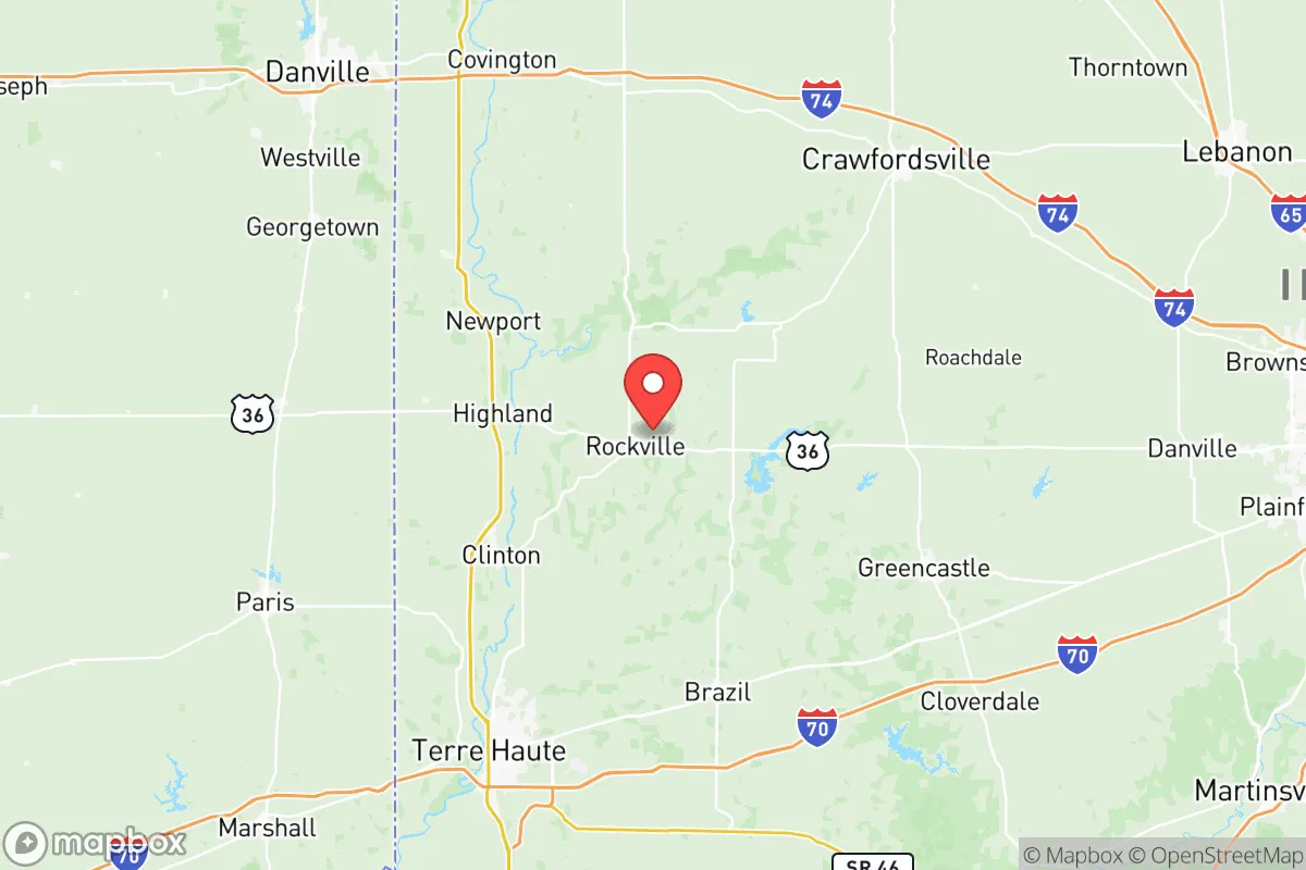 Map centered at 39.7735, -87.2063