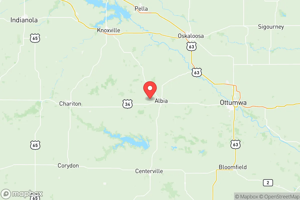 Map centered at 41.0298, -92.8690