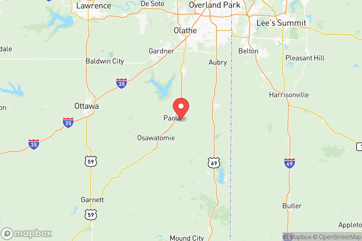 Map centered at 38.5635, -94.8381