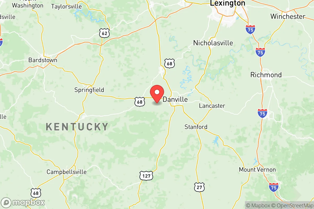 Map centered at 37.6244, -84.8669