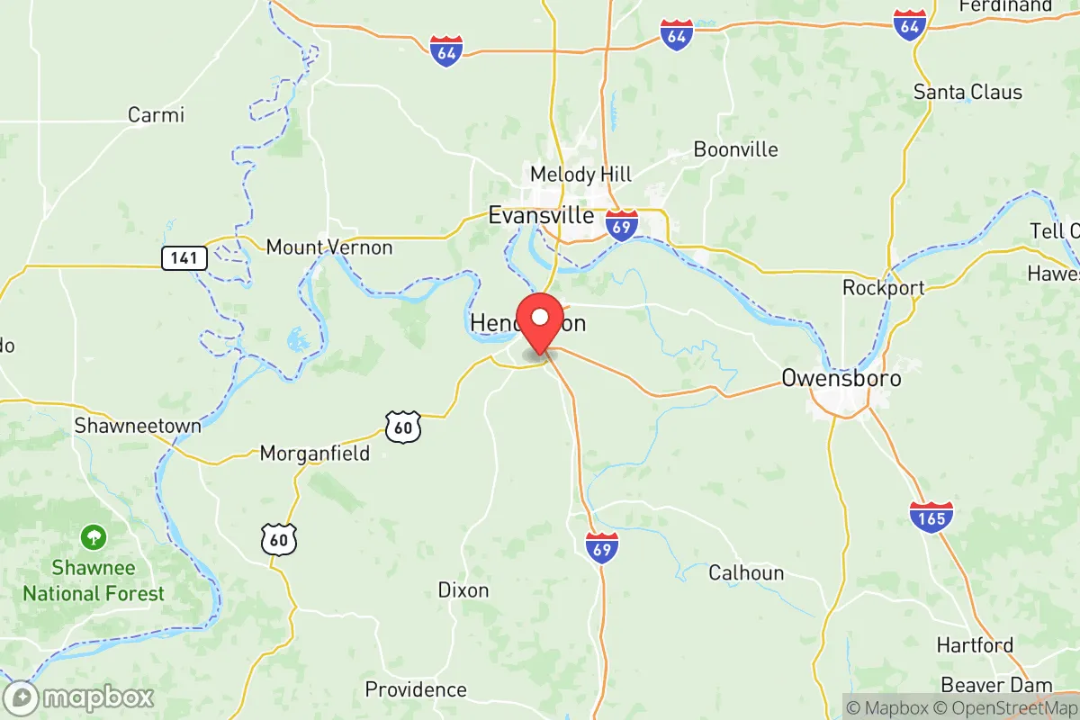 Map centered at 37.7958, -87.5730