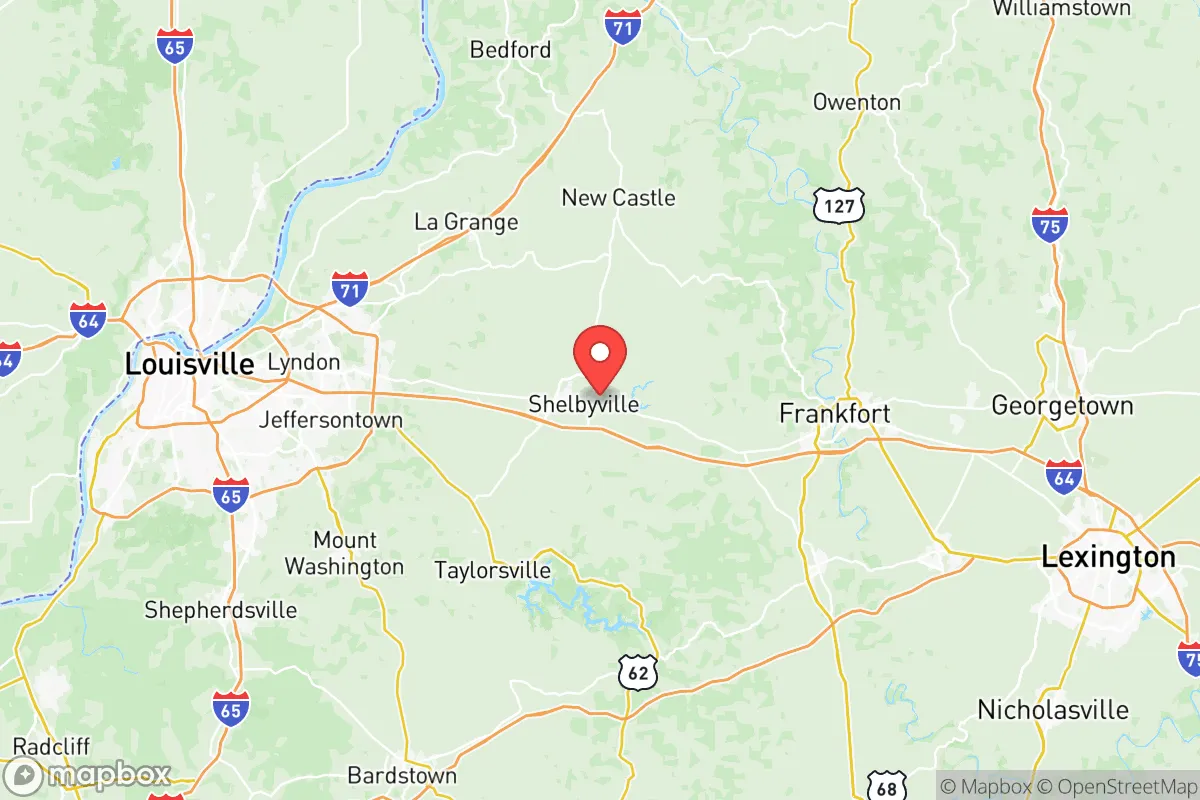 Map centered at 38.2154, -85.1948