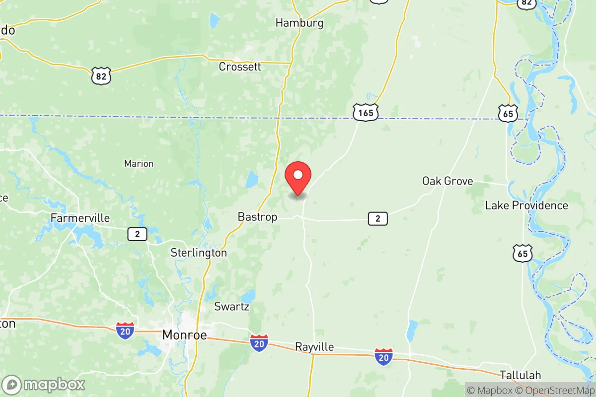 Map centered at 32.8201, -91.8018