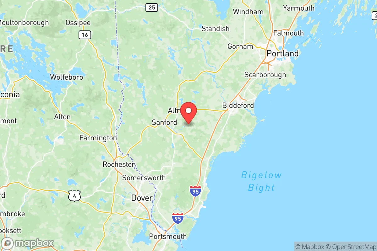 Map centered at 43.4287, -70.6699