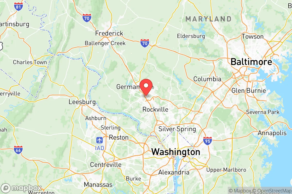 Map centered at 39.1364, -77.2042