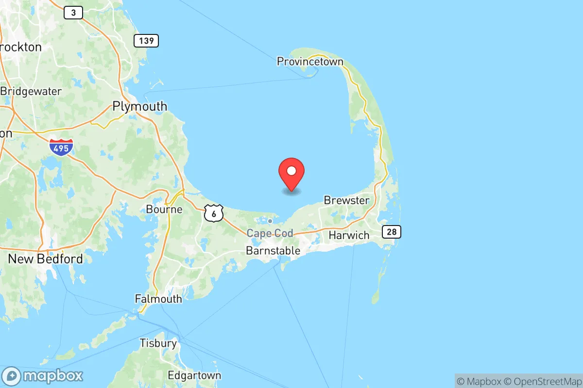 Map centered at 41.7733, -70.2384