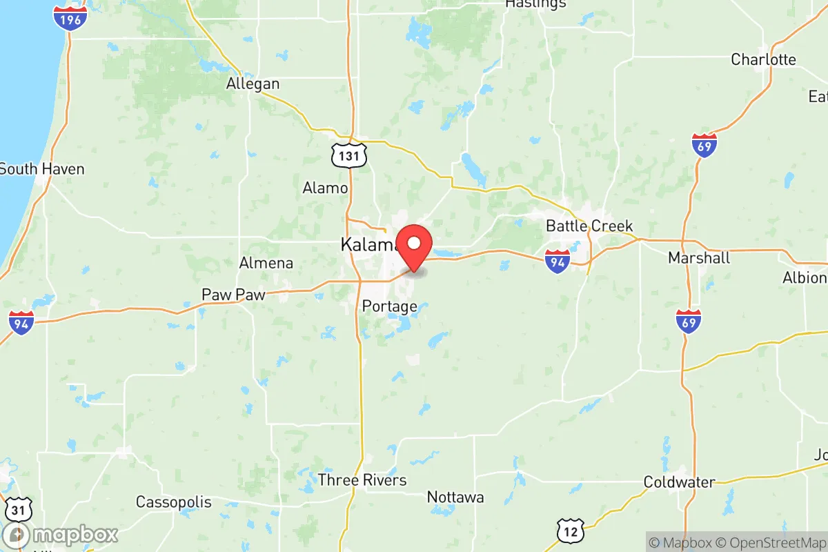 Map centered at 42.2454, -85.5312