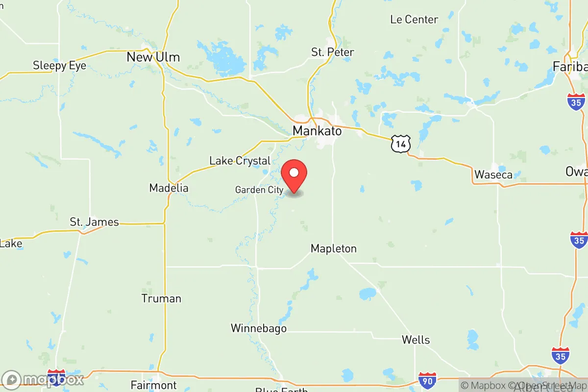 Map centered at 44.0345, -94.0670