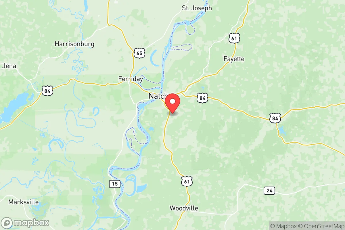 Map centered at 31.4828, -91.3536