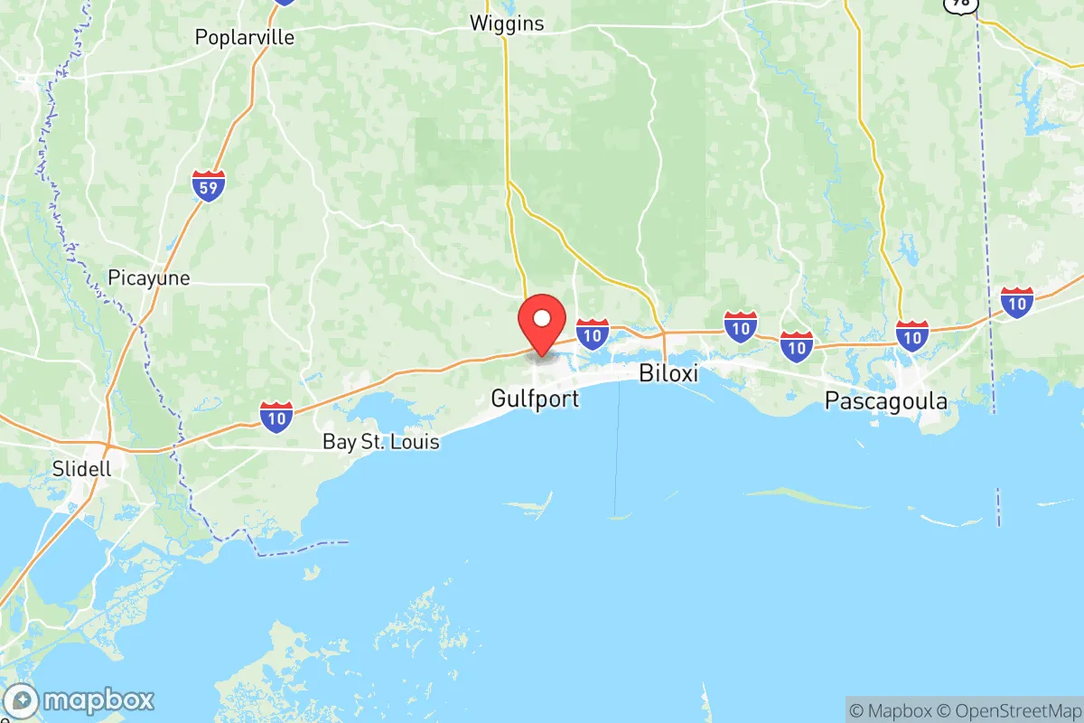 Map centered at 30.4159, -89.0816