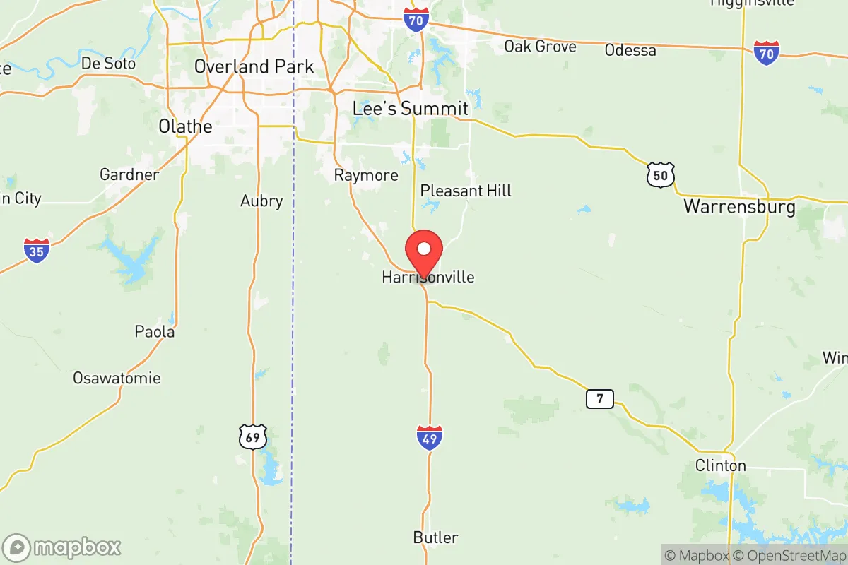 Map centered at 38.6469, -94.3548