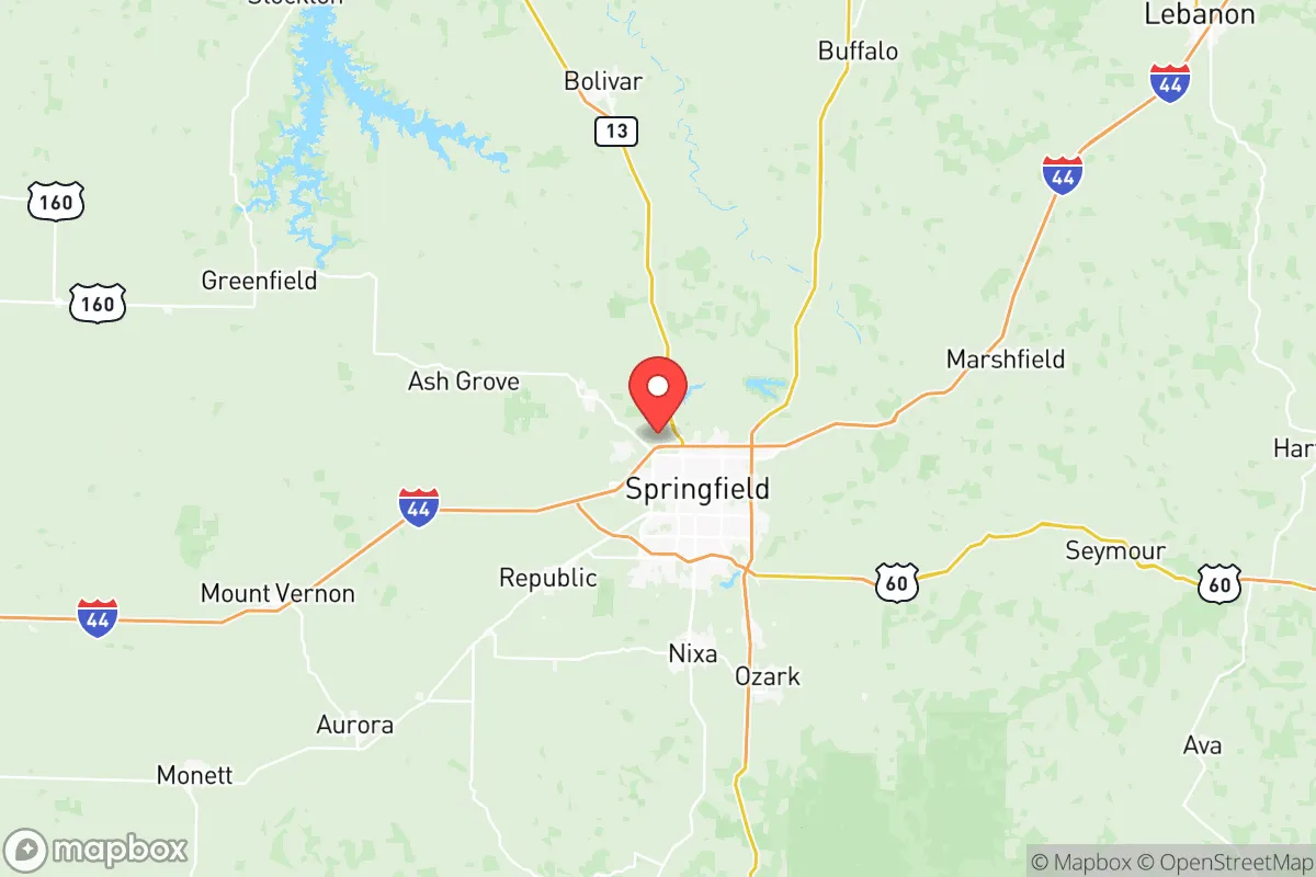 Map centered at 37.2580, -93.3420