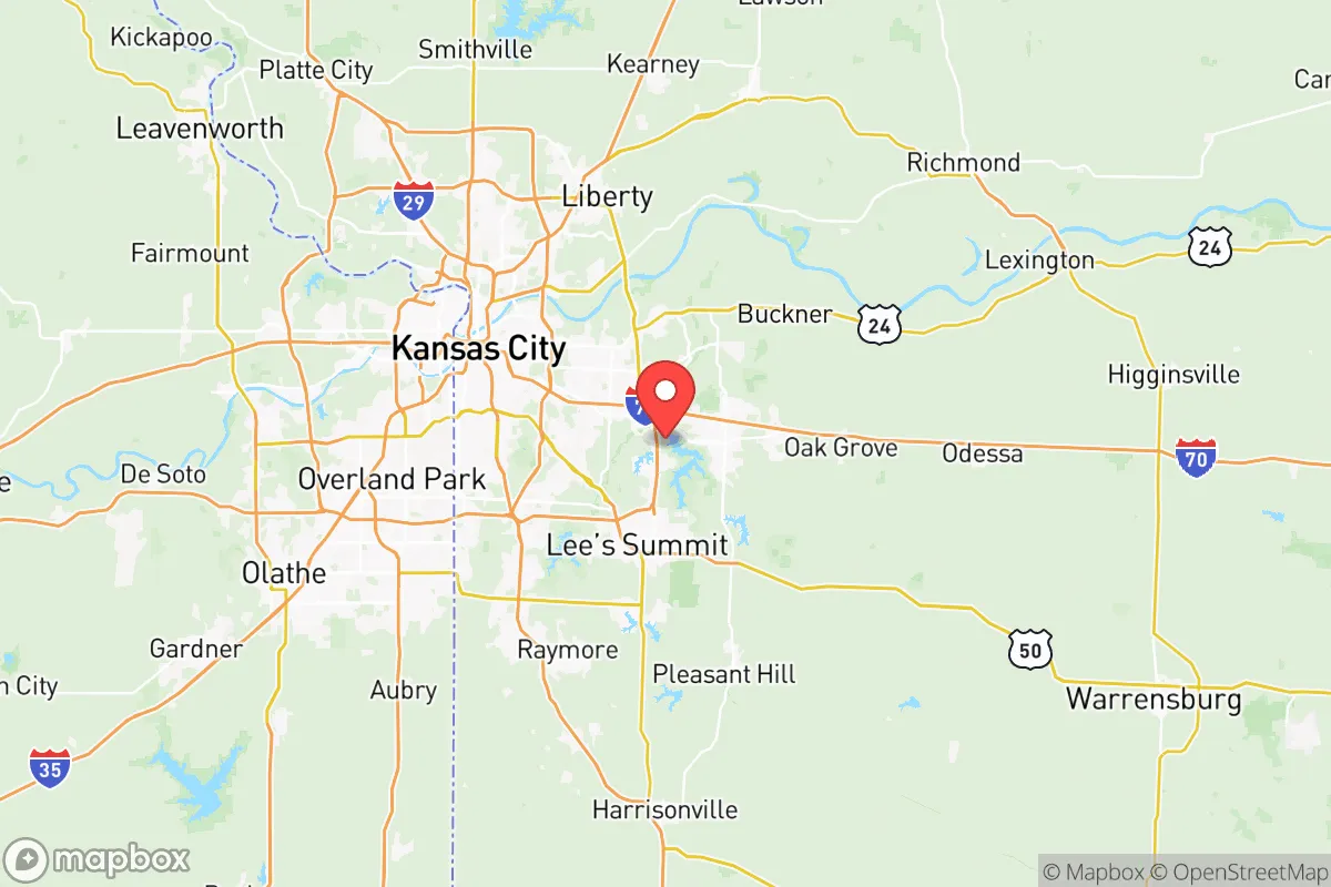 Map centered at 39.0084, -94.3462