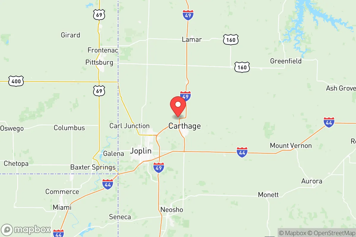 Map centered at 37.2036, -94.3406
