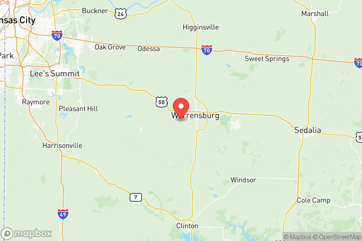 Map centered at 38.7441, -93.8064