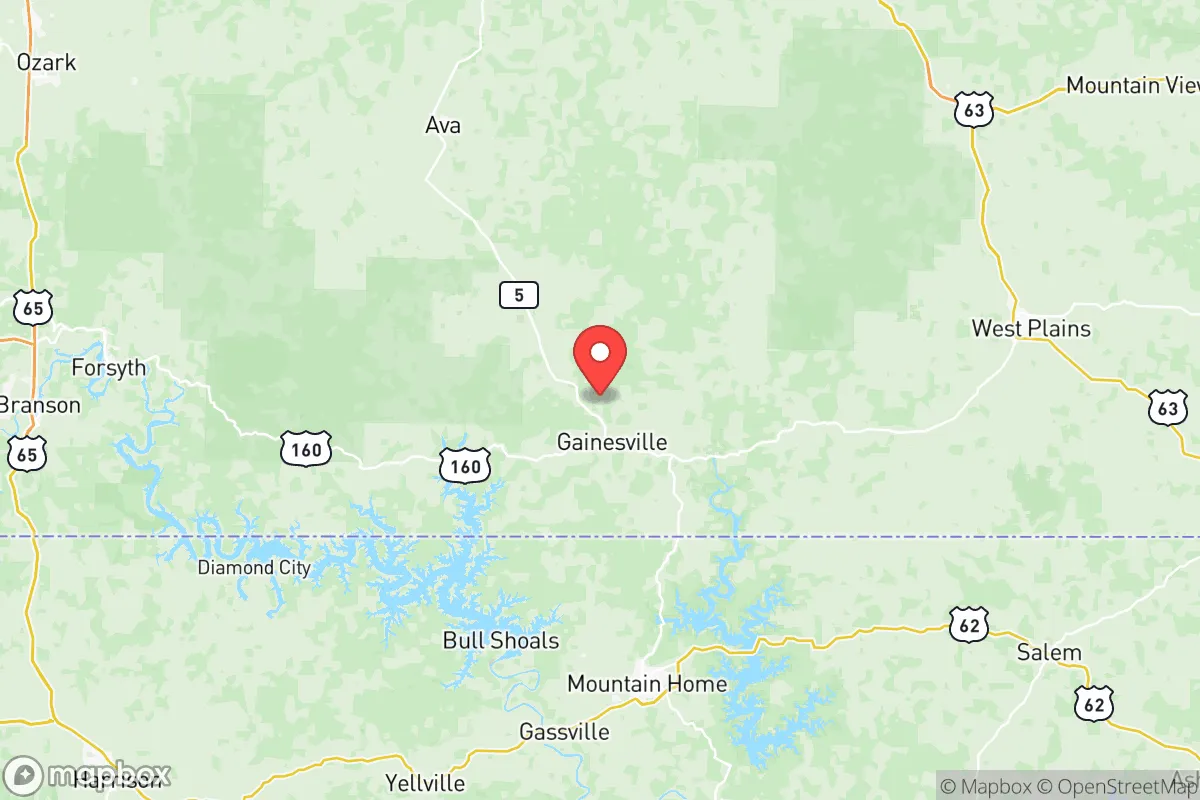Map centered at 36.6494, -92.4447