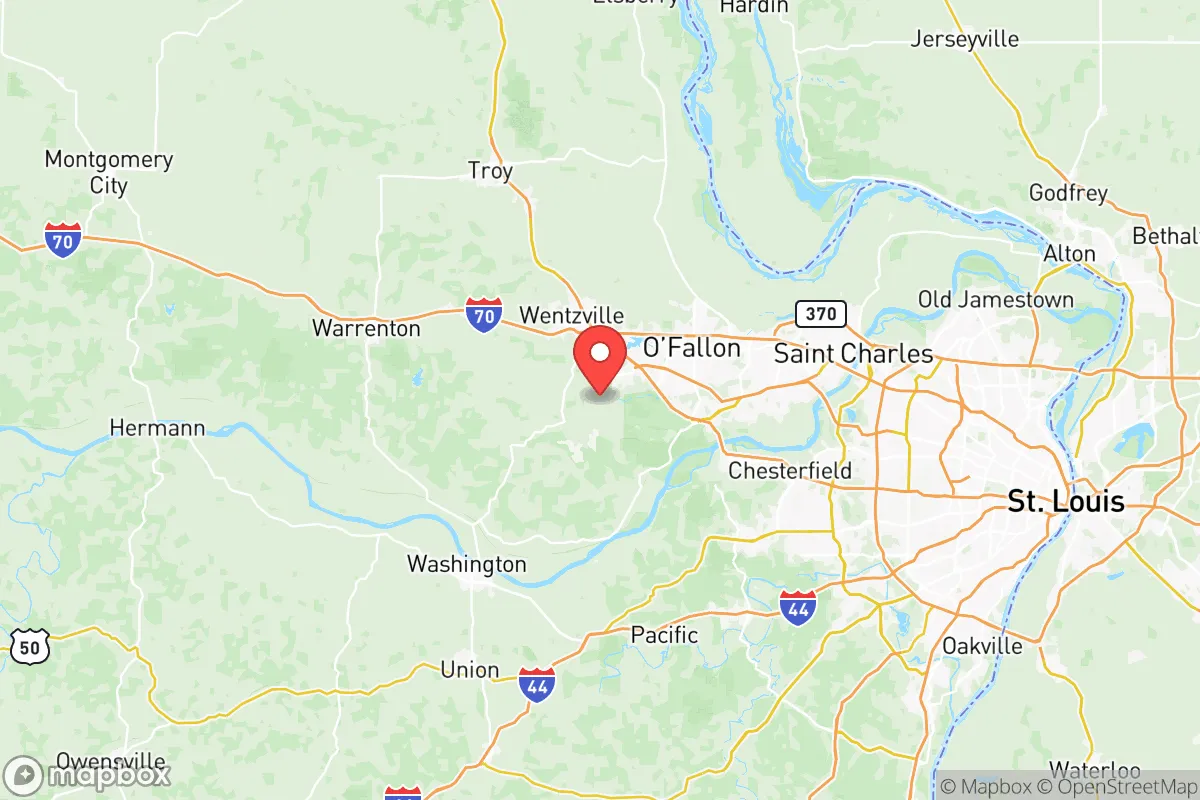 Map centered at 38.7339, -90.8294
