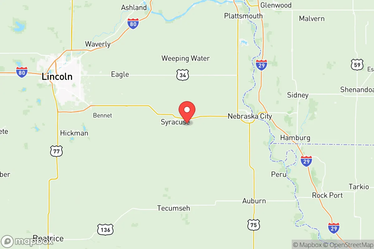 Map centered at 40.6486, -96.1347