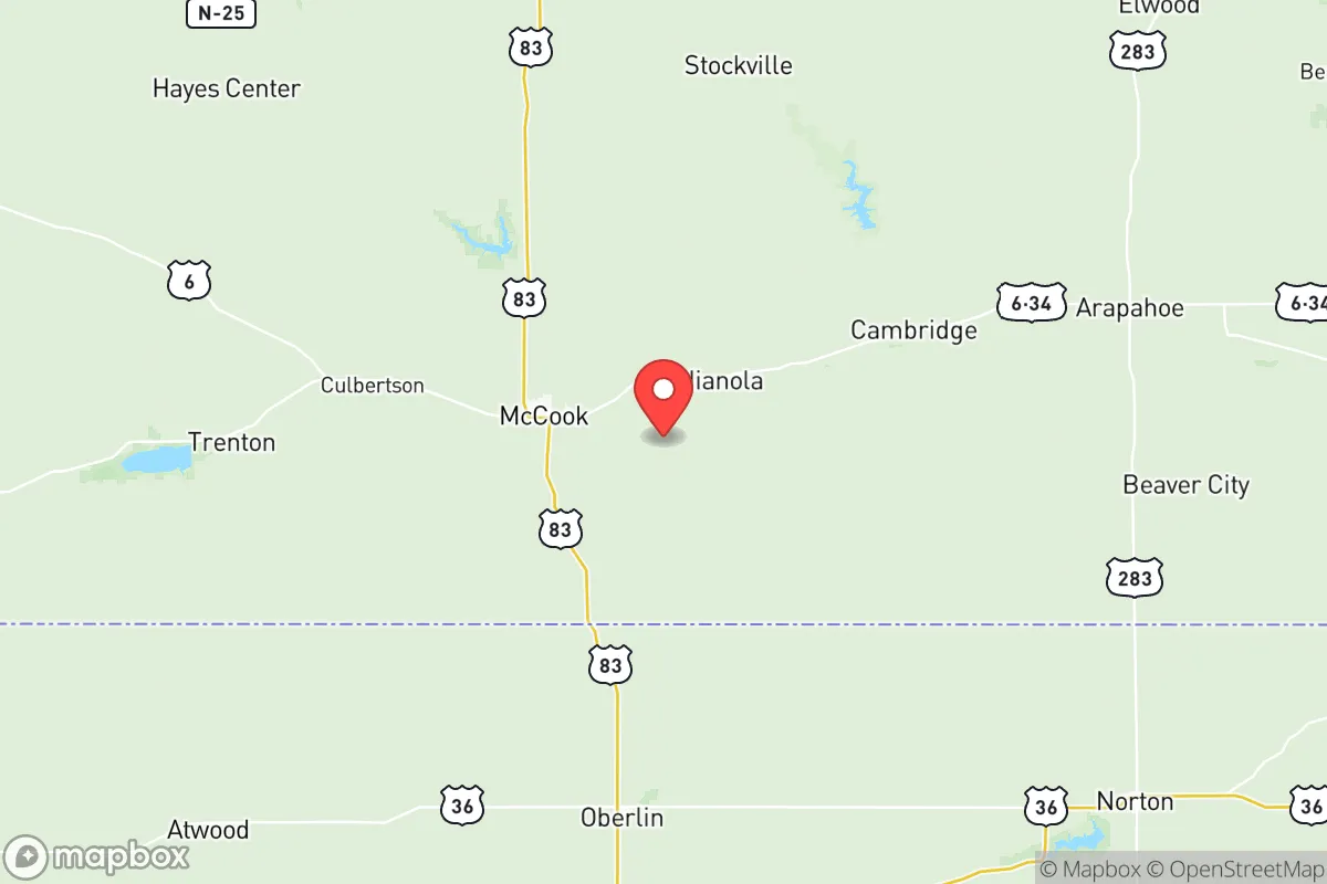 Map centered at 40.1758, -100.4769