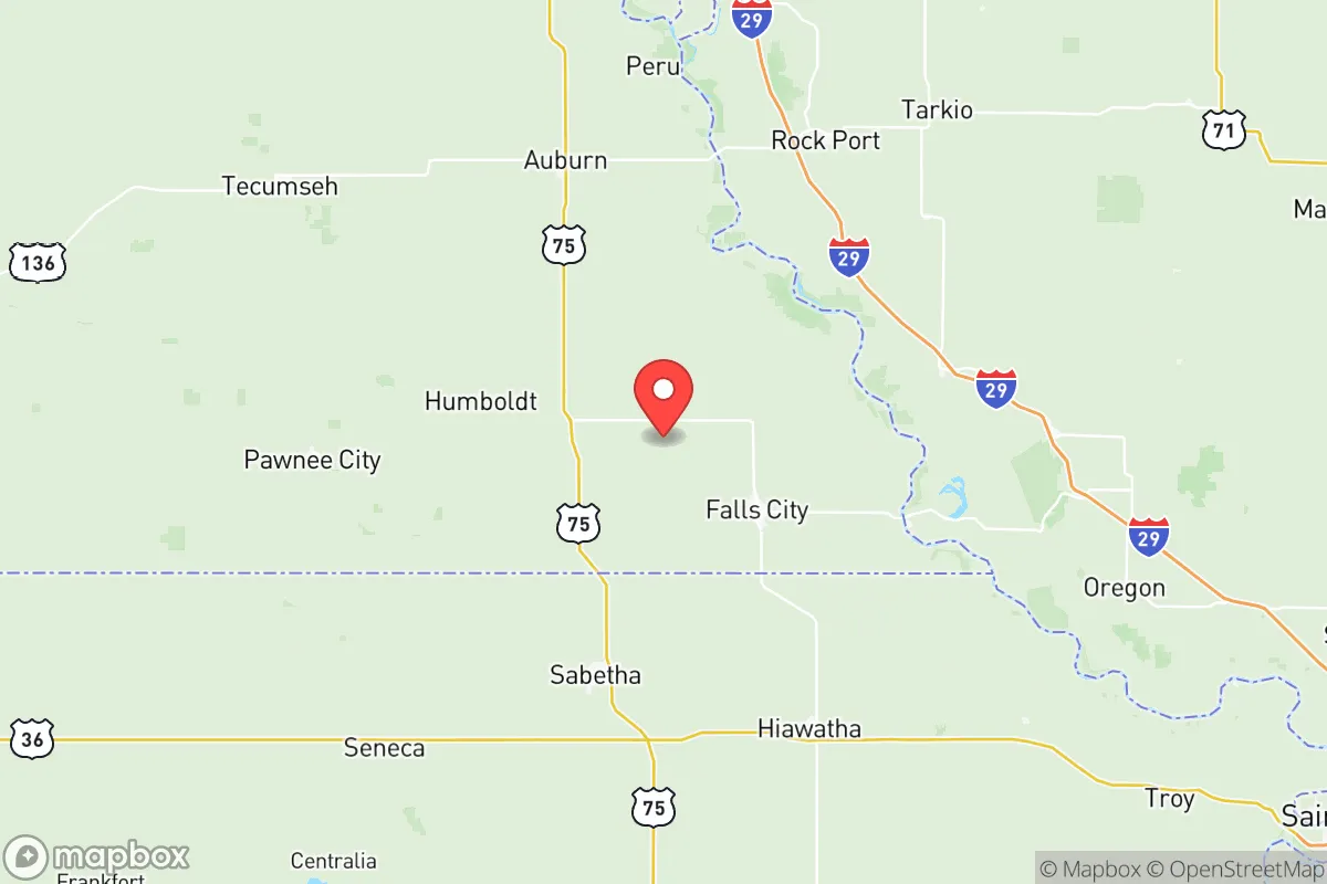 Map centered at 40.1251, -95.7175