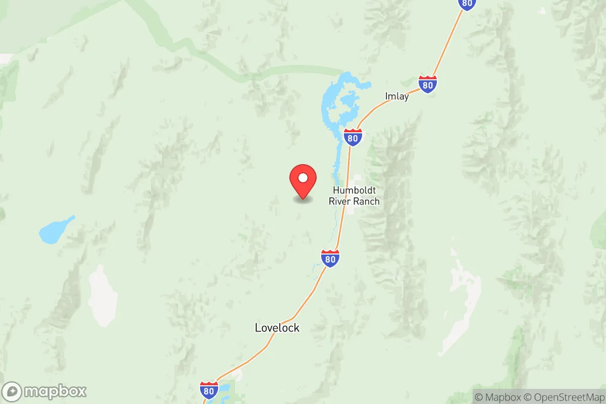 Map centered at 40.4408, -118.4041