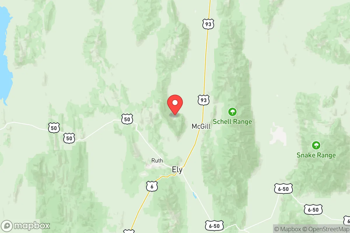 Map centered at 39.4411, -114.9009
