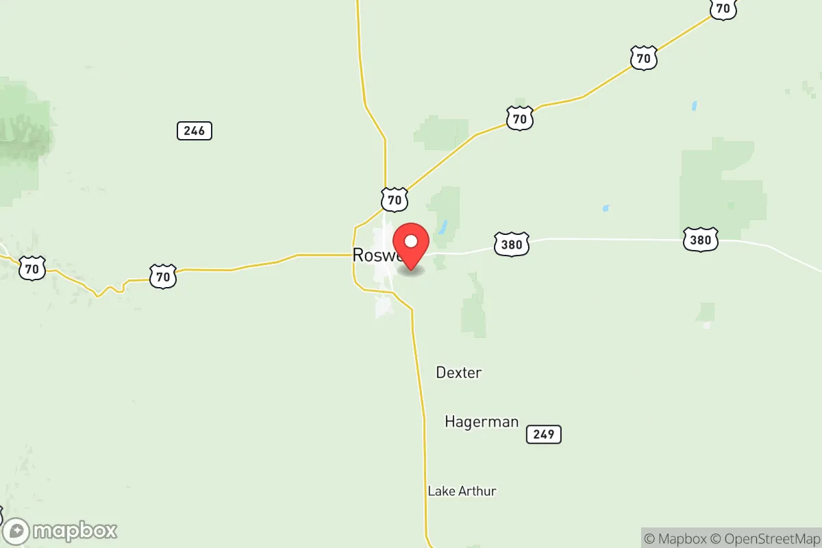 Map centered at 33.3624, -104.4688