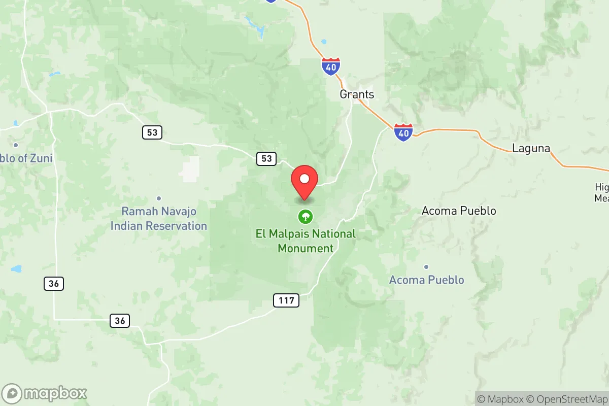 Map centered at 34.9131, -108.0004