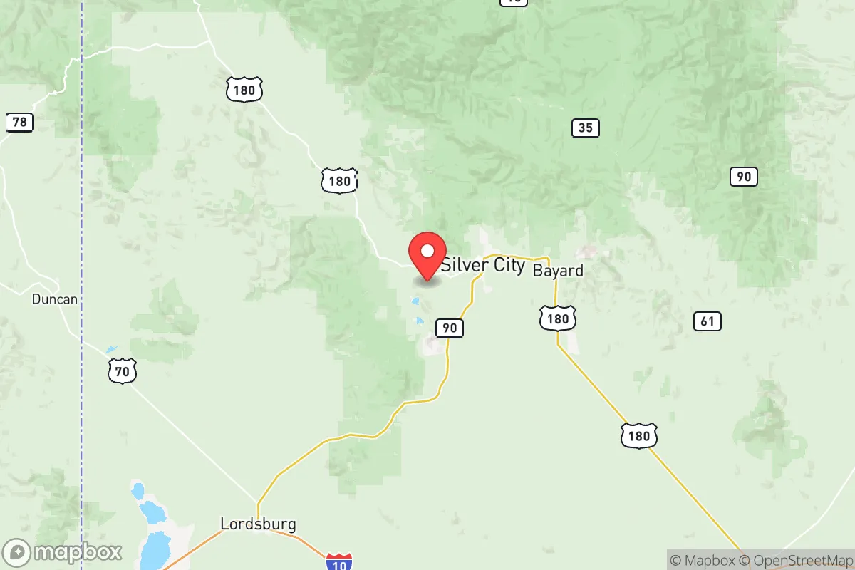 Map centered at 32.7382, -108.3822