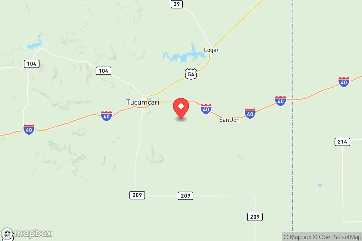 Map centered at 35.1039, -103.5511