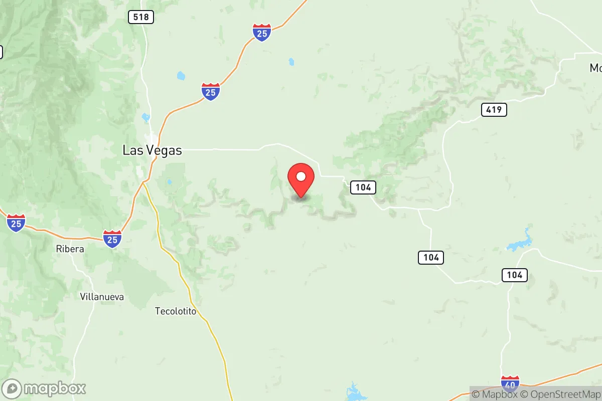 Map centered at 35.4816, -104.8159