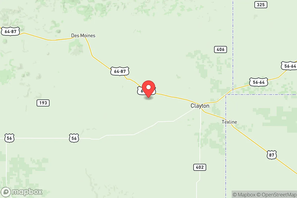 Map centered at 36.4807, -103.4704