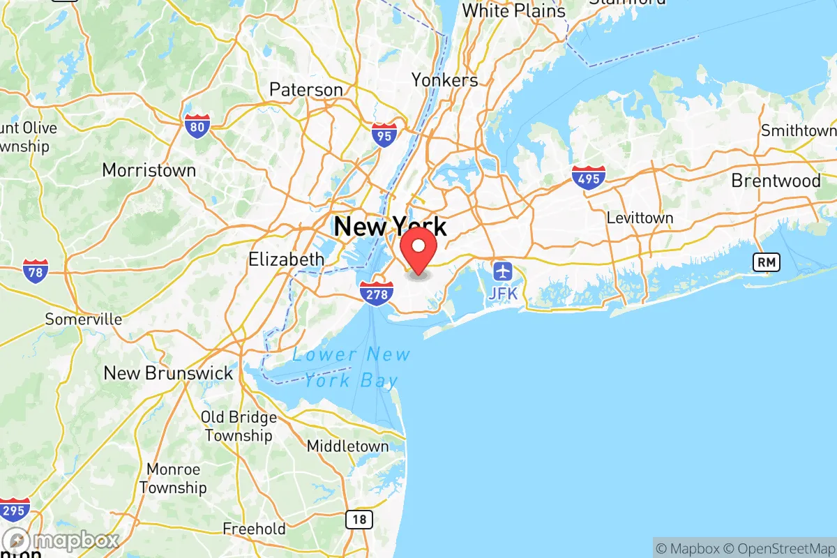Map centered at 40.6344, -73.9502