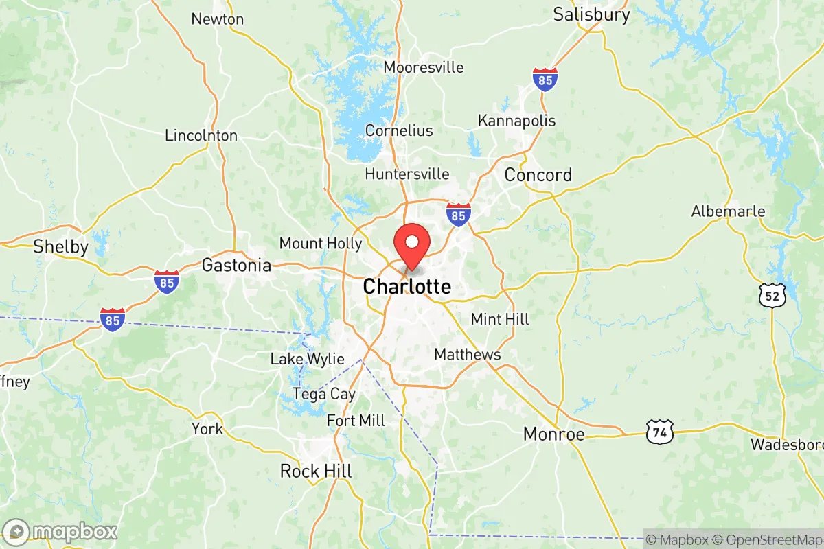 Map centered at 35.2466, -80.8327