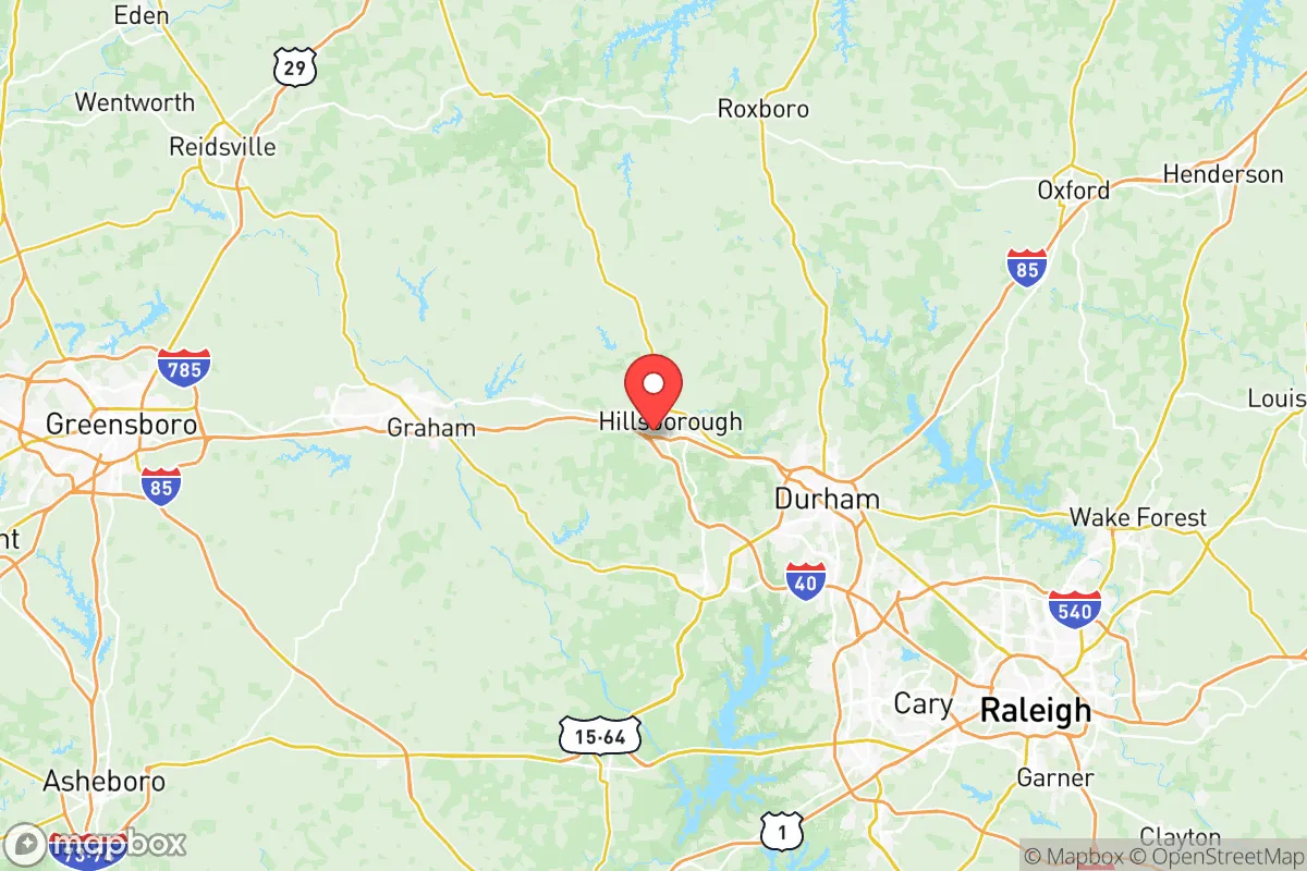 Map centered at 36.0610, -79.1207