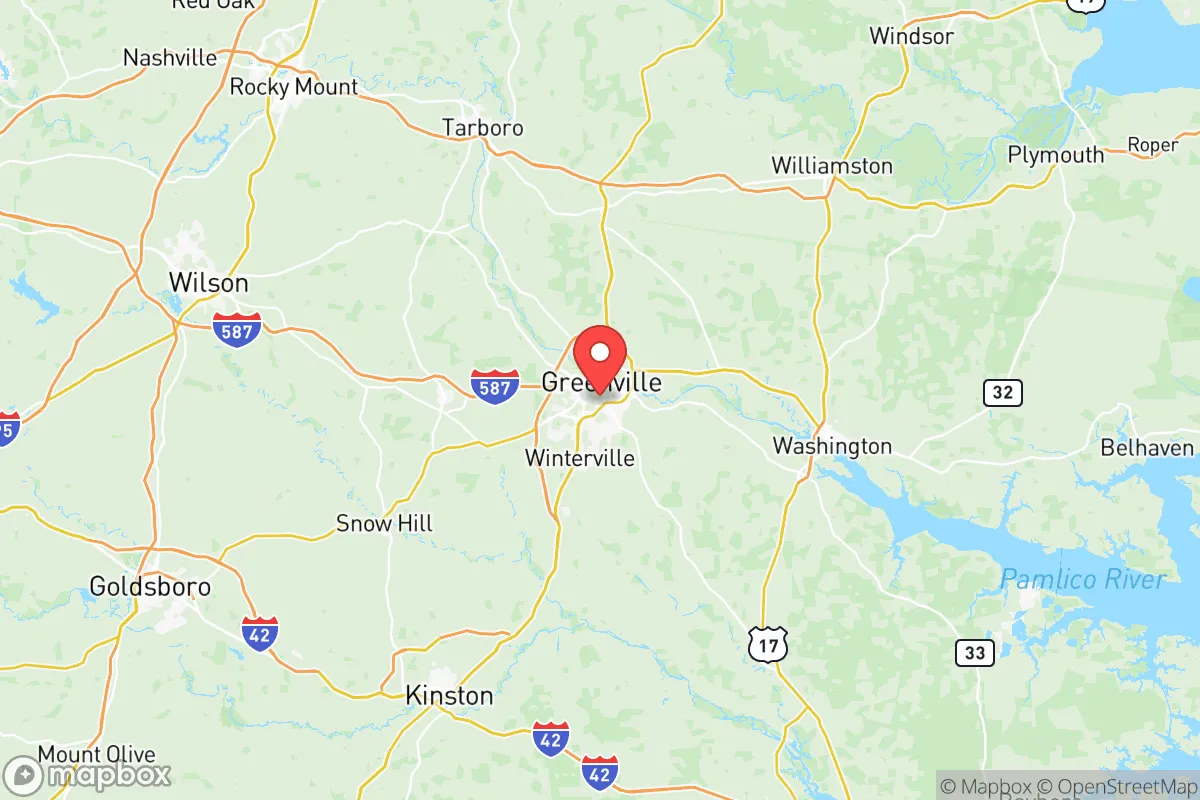 Map centered at 35.5932, -77.3744
