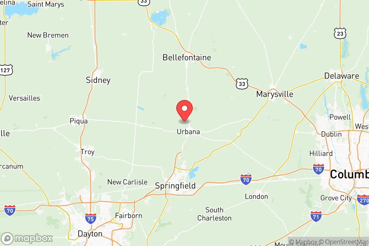 Map centered at 40.1377, -83.7695