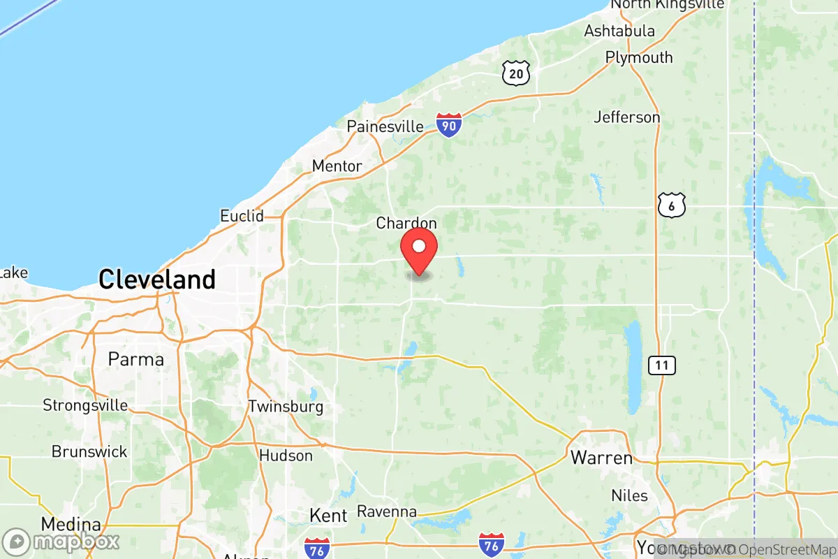 Map centered at 41.4995, -81.1787