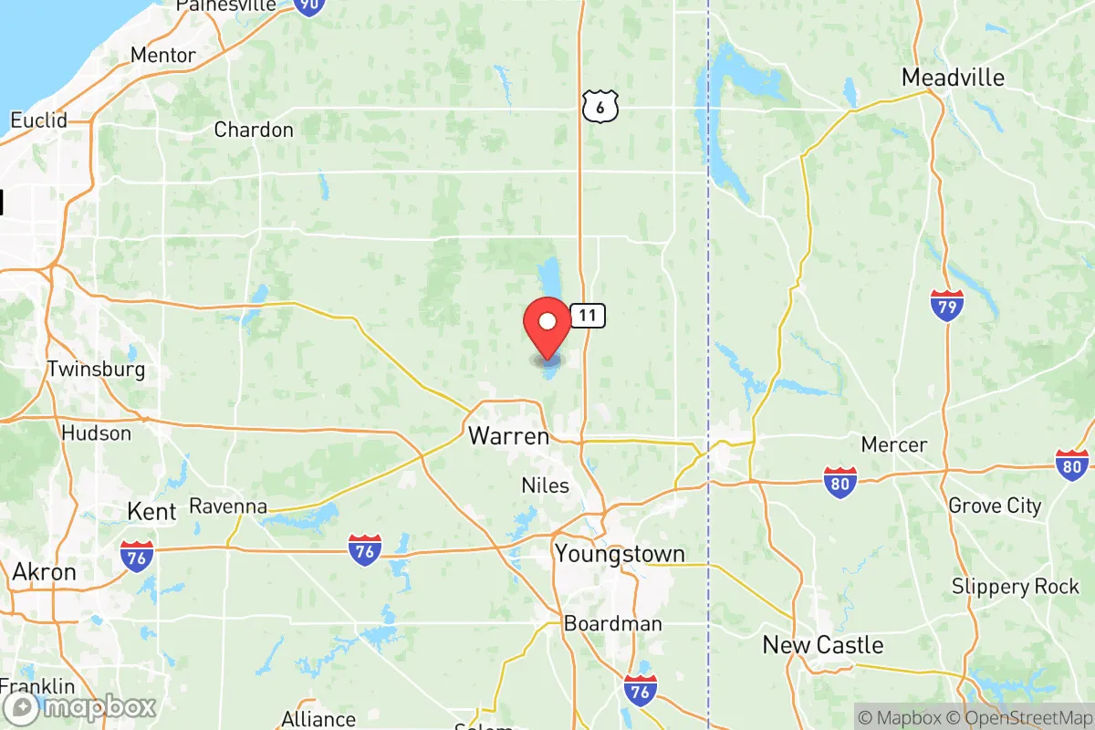 Map centered at 41.3169, -80.7613